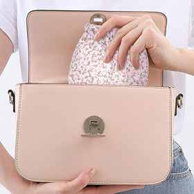 Honitty mini makeup pouch compact size fits in purses and bags