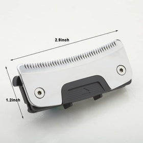 HONTEC curved-blade close-up shows compatibility with Remington clippers for smooth cuts.