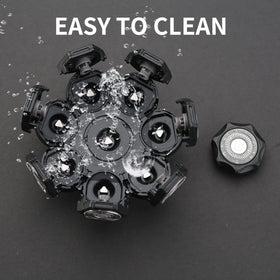 HONTEC open blade design for easy cleaning under faucet.