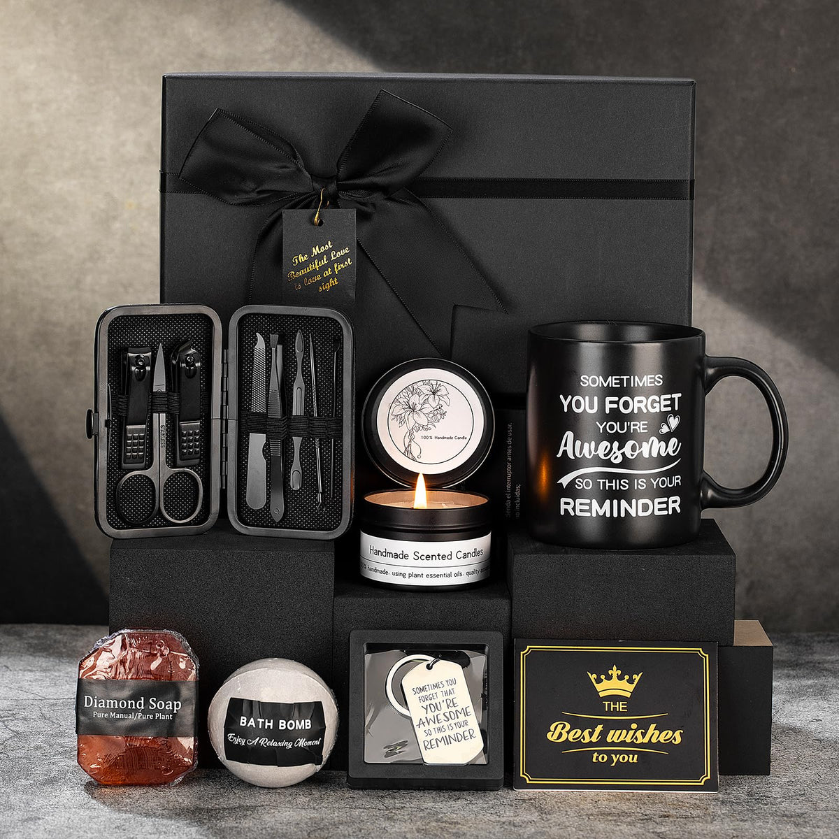 Honxicur gifts for men packaging, premium self-care set ready to gift