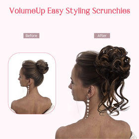 HOOJIH tousled updo 2-piece set ready for effortless day-to-night looks