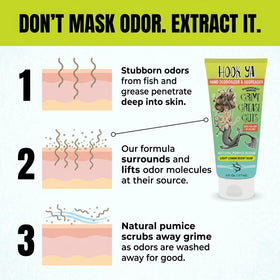 HookYa clean formula with lemon scent label.