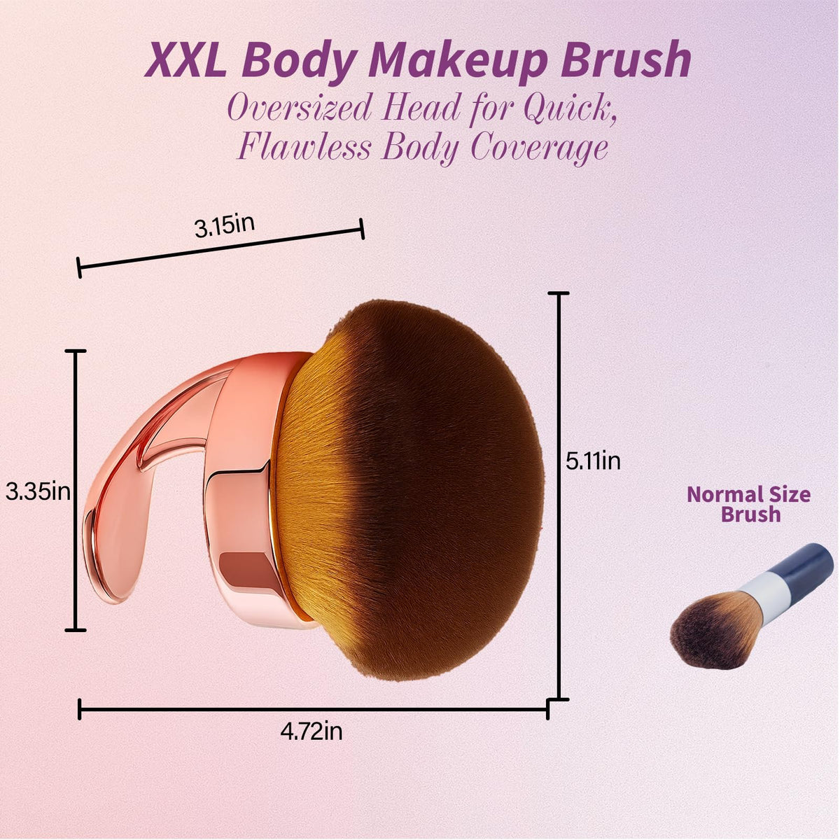 Hoostee Blend & Blur decollete coverage detail for smooth skin tone.