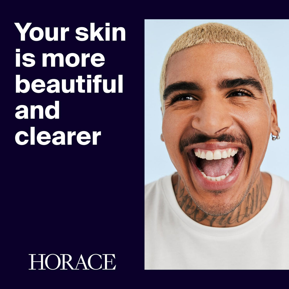 HORACE Healthy Glow Fluid swirls on skin to reveal natural radiance