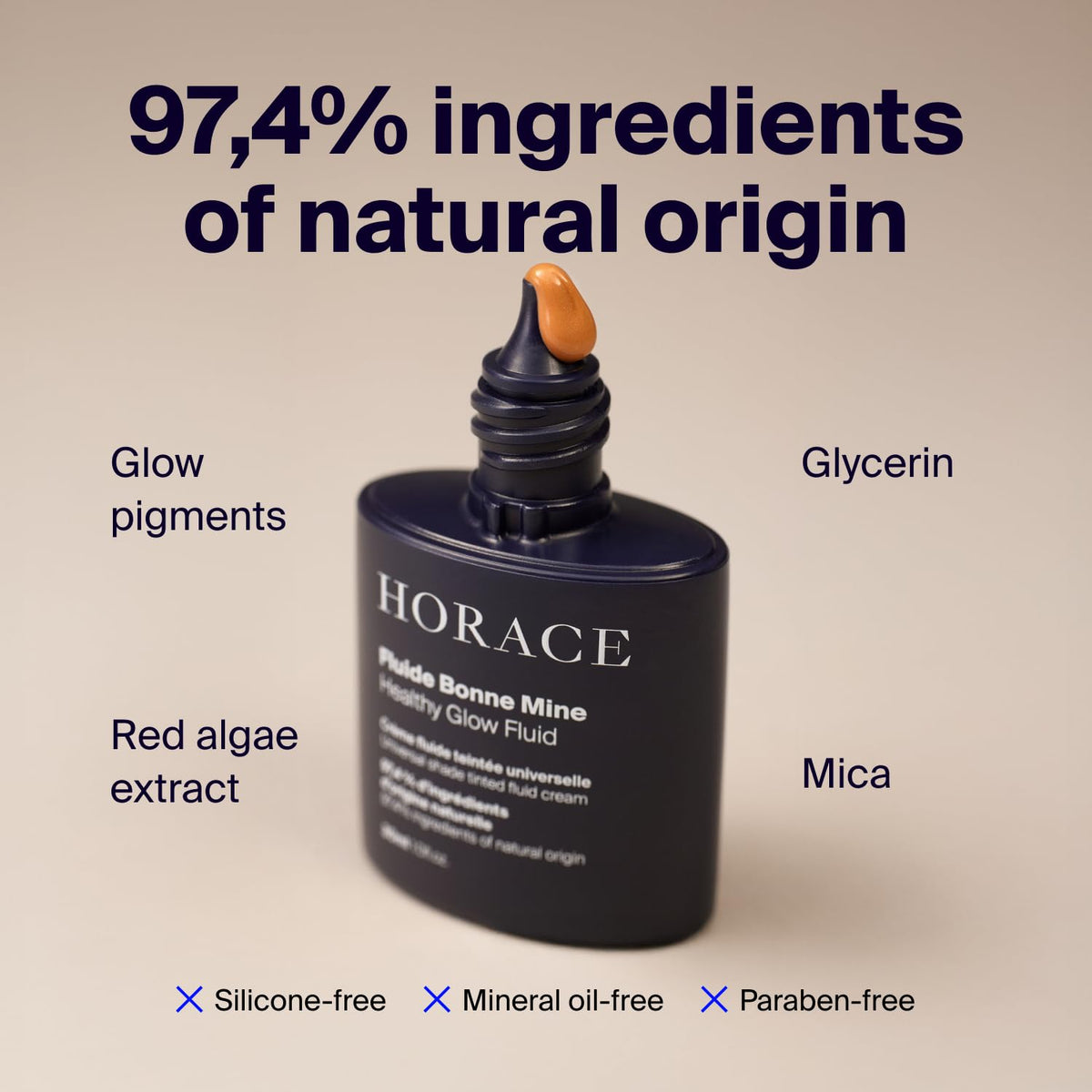HORACE Universal tint blends seamlessly across light to dark complexions