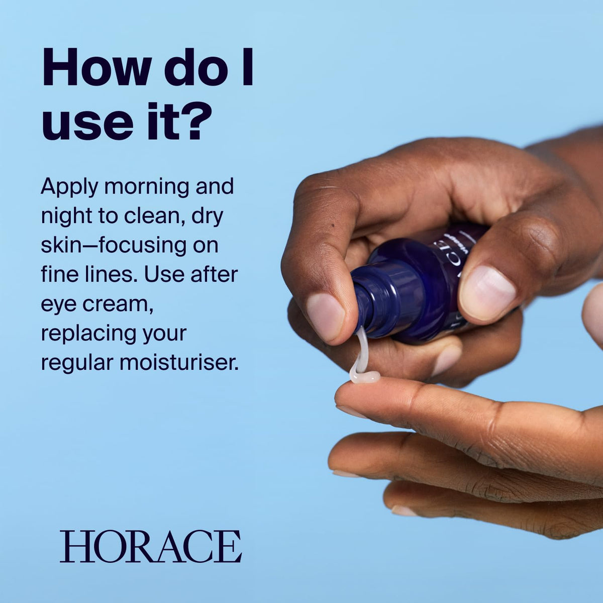 Horace Face Firming Gel bottle labeled Made in France, signaling premium formulation