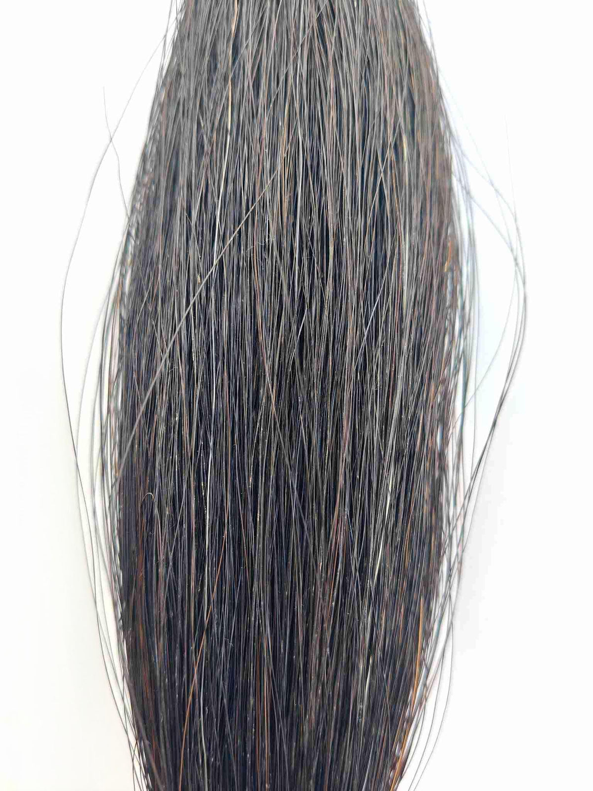 HORAIR natural black horse hair bundle for crafts and decorative accents