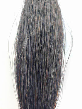 HORAIR natural black horse hair bundle for crafts and decorative accents