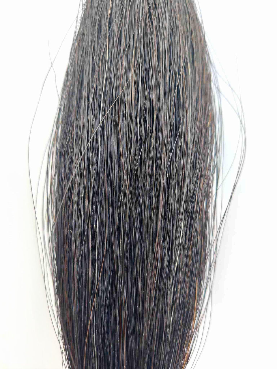 HORAIR natural black horse hair bundle for crafts and decorative accents