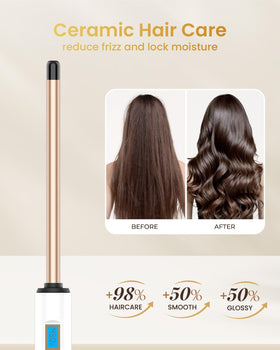 Hoson wand with 11 heat settings for all hair types
