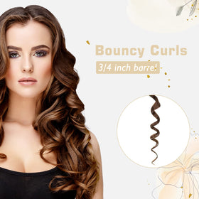 Hoson curling iron LCD display showing temperature setting