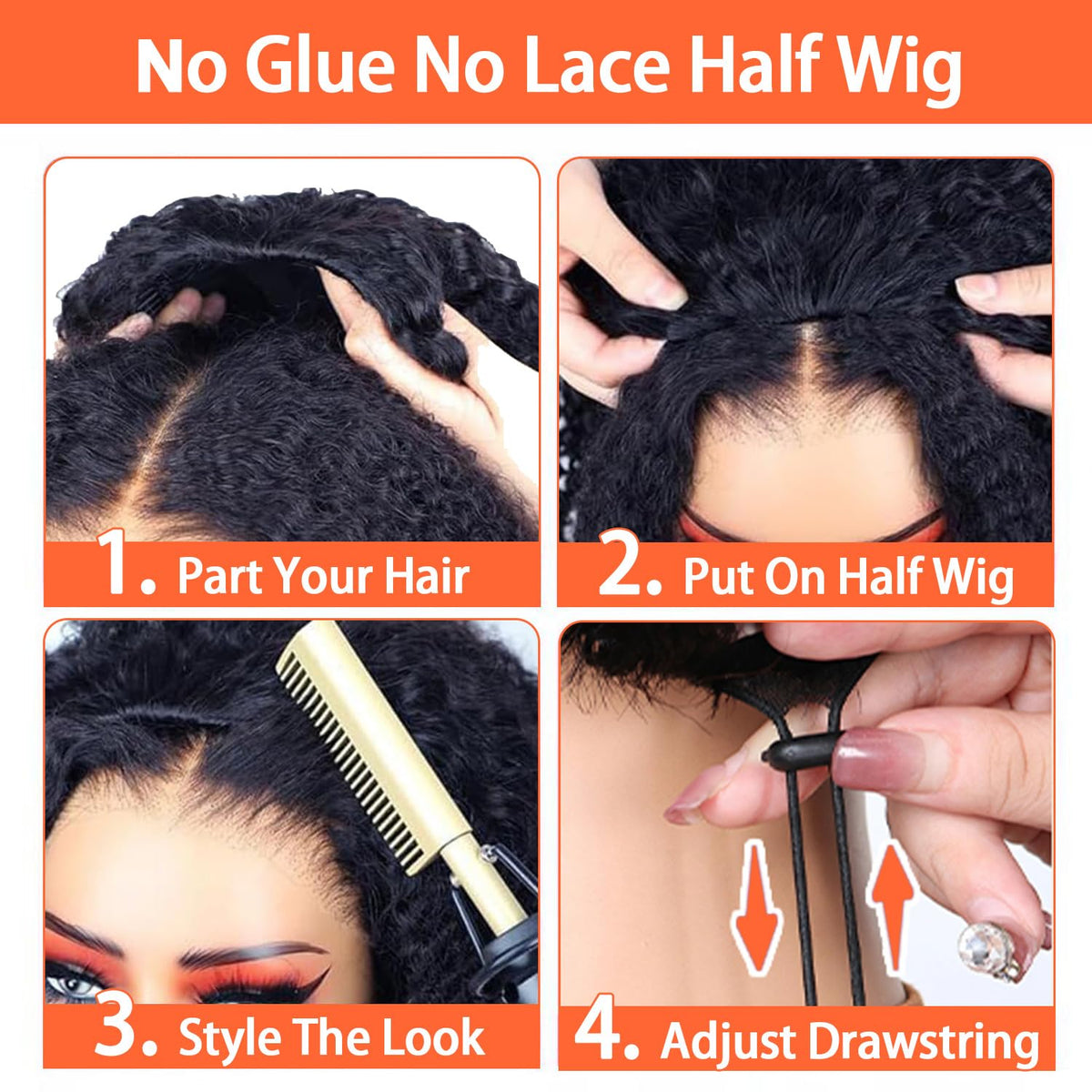 HOT STAR 100% human hair with healthy shine.