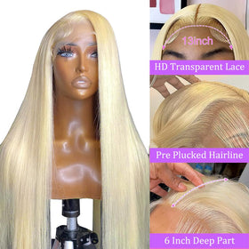 HOT STAR blonde wig dye-friendly, ideal for customizing color