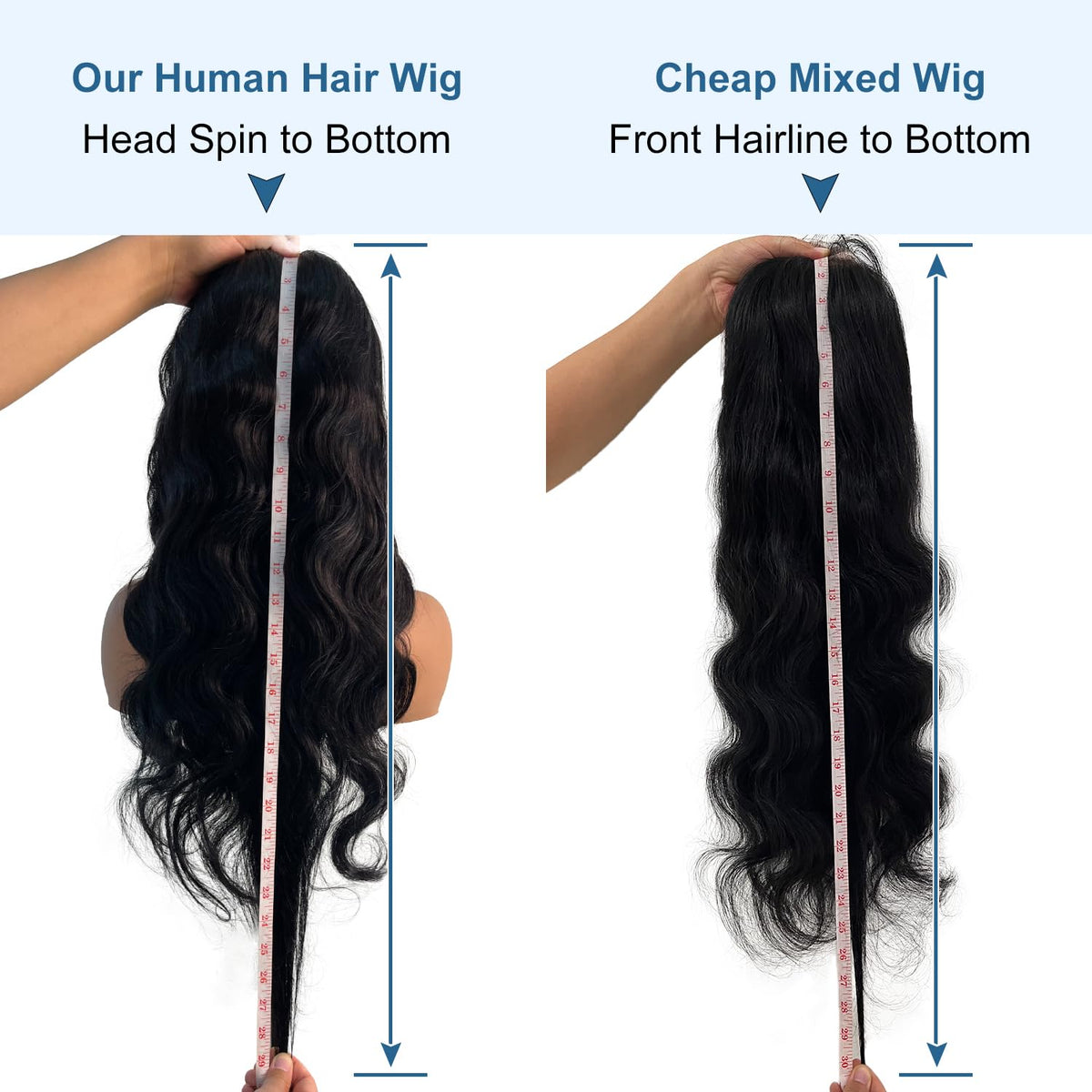 Hot Star cap with four combs provides secure comfort.