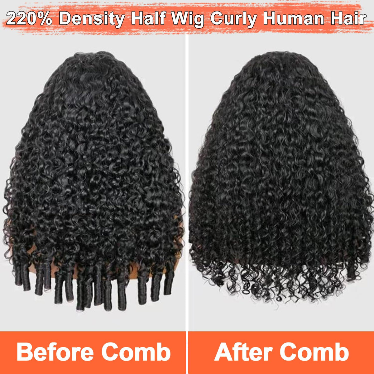 HOT STAR glueless cap with four combs for secure fit.