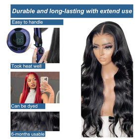 Hot Star lace front wig designed for comfort and long-lasting wear.