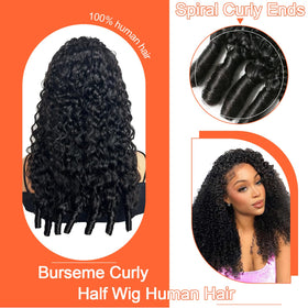 HOT STAR 3-in-1 styling: braids, flip-over, ponytail.