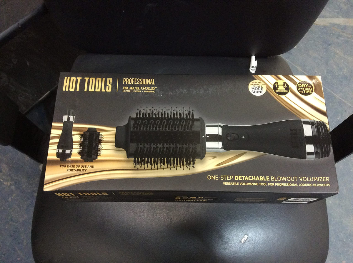 HOT TOOLS direct ion technology smooths frizz as you style