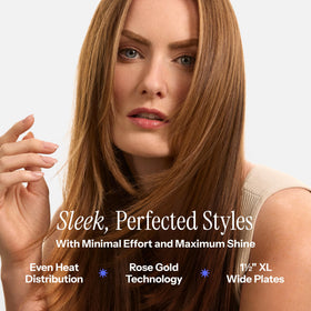 Hot Tools digital temperature display provides precise heat control for customized styling