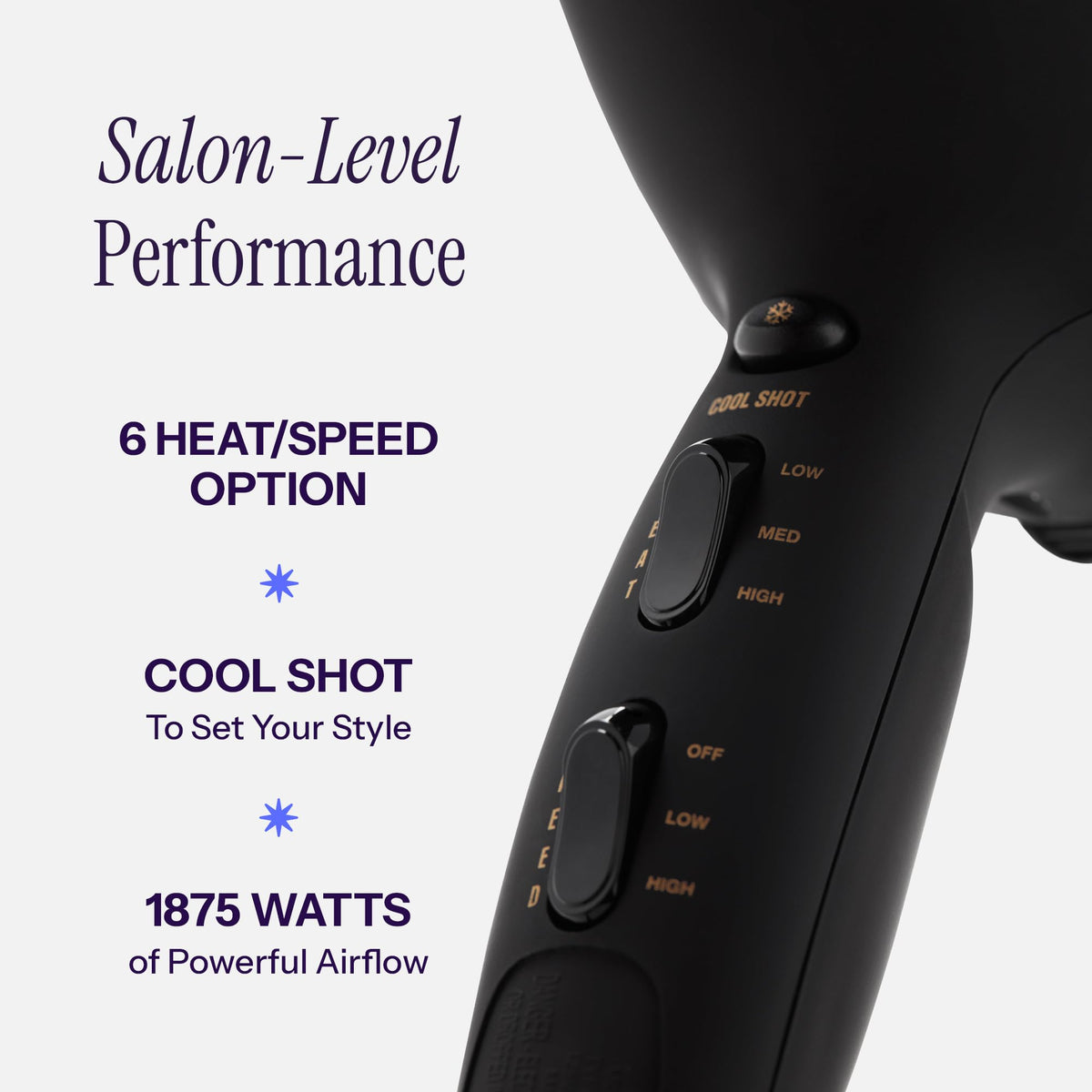 Hot Tools pik attachment helps straighten while styling.
