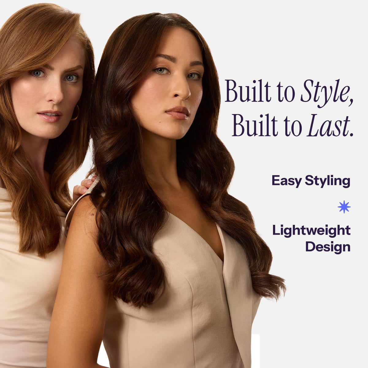 Hot Tools quiet operation enables comfortable at-home styling.