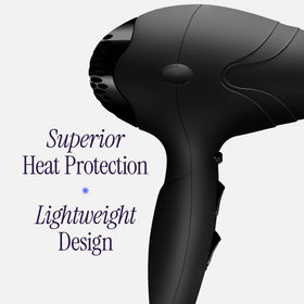 Hot Tools Pro Artist 2100 ionic turbo dryer side view shows lightweight design.