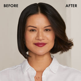 Hot Tools Pro Artist 2400 Turbo straightening pik for precise smoothing.