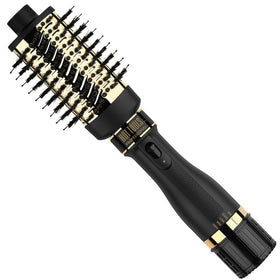 HOT TOOLS Pro Artist 24K Gold barrel close-up shows even heat for smoother, longer-lasting styles.
