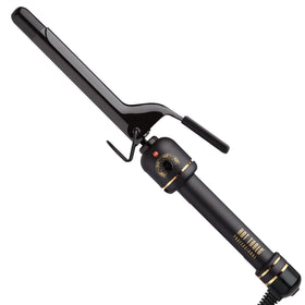 HOT TOOLS Pro Artist Black Gold Curling Iron with 3/4-inch barrel for precise beach waves.