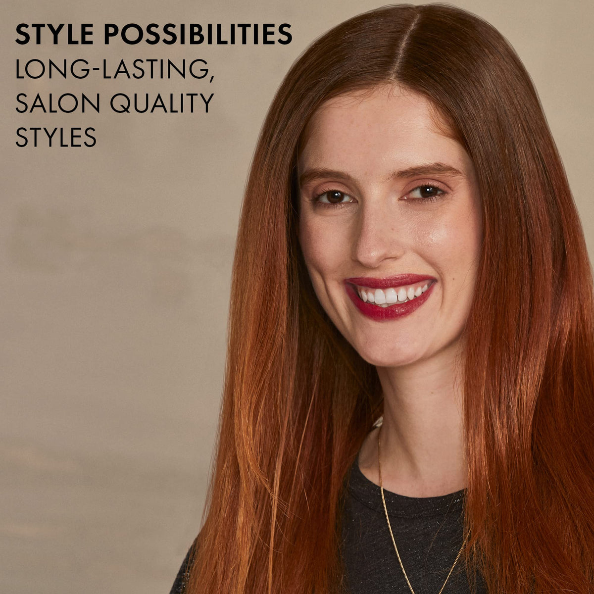 HOT TOOLS Pro Artist Nano Ceramic Straightener with digital display enables precise heat control.