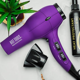 Hot Tools Pro Artist soft touch finish for comfortable grip during use.