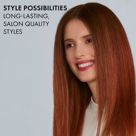 Hot Tools Pro Artist flat iron digital display for precise heat control during styling.