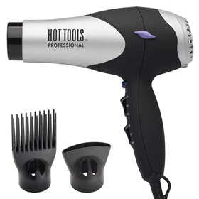 Hot Tools Pro Artist Turbo Dryer front view showing lightweight design for salon-grade styling