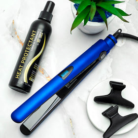 Hot Tools Radiant Blue soft touch handle offers comfortable grip during styling