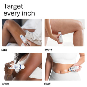 Hot Vita Retinol Toner Roll-On on hips for targeted care
