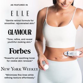 Hot Vita Retinol Roll-On on legs for even texture