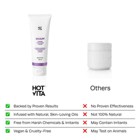Hot Vita Sculpt Gel used after shower for refreshed skin
