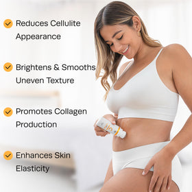 Hot Vita Vitamin C Oil after shower routine for soft, refreshed skin