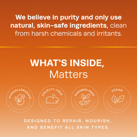 Hot Vita Vitamin C Oil massage step for smoother skin over time