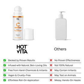 Hot Vita Vitamin C Oil silky texture and lightweight nourishment