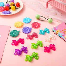Hoteam baby girl hair accessories set for playful looks.