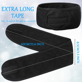 Hoteam makeup headband ideal for skincare routines and facial application.