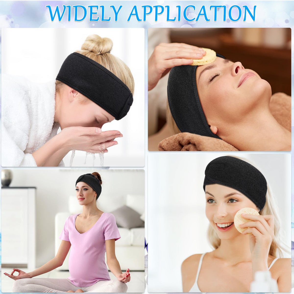 Hoteam 30-piece headbands set for daily use and replacements.