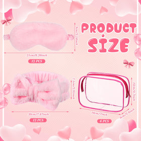 Hoteam plush eye masks providing soft darkness for relaxing pampering moments