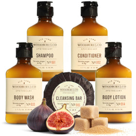 Hotel Emporium Woodbury Co travel size shampoo tube for guest rooms gentle cleansing.