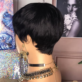 HOTKIS Pixie Cut Wig easy maintenance for busy mornings and frequent wear
