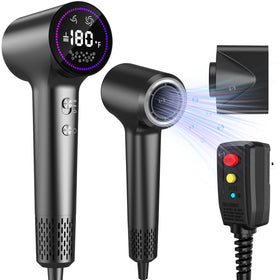 HOTLIFE hair dryer with high-speed motor for fast drying on busy mornings