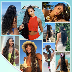 Hotlulana close up Brazilian Remy hair showing natural luster