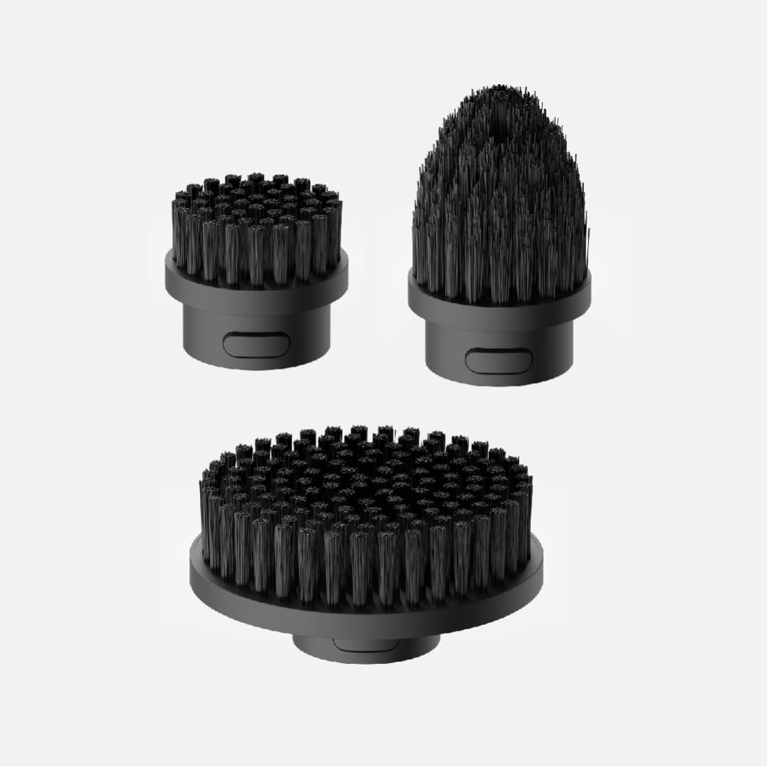 HOTO big flat brush cleans large surfaces like tiles and countertops quickly.