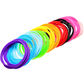 Hotop jelly bracelets multicolor pack for casual wear and gifting